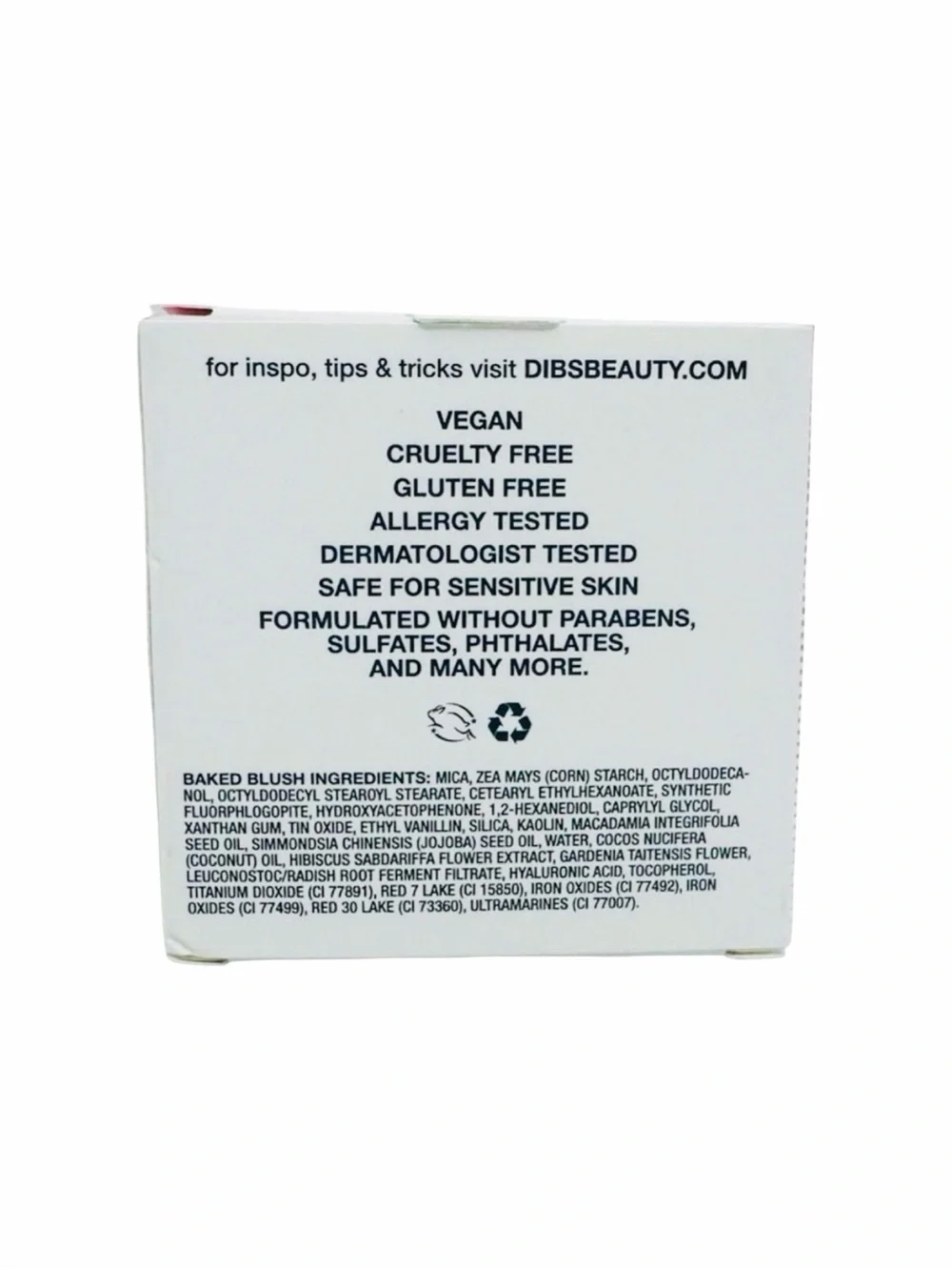 dibs. The Duet Baked Blush - VIP Pink - 8.5g / 0.3 oz